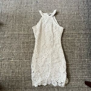 White lulus dress